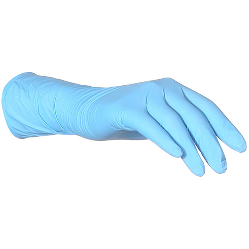 AmazonBasics Powder Free Dispoable Nitrile Gloves, 5 mil, Blue, Size XL, 100 per Pack