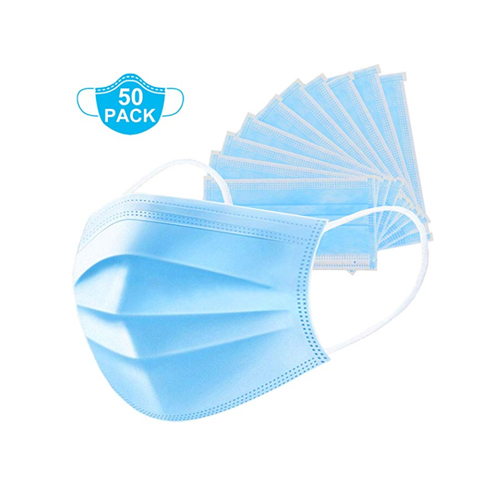 Disposable Surgical Mask Dust Breathable Earloop Antiviral Face Mask, Comfortable Medical Sanitary Surgical Mask Thick 3-Layer Masks