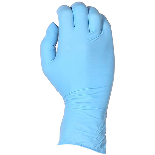 AmazonBasics Powder Free Dispoable Nitrile Gloves, 5 mil, Blue, Size XL, 100 per Pack