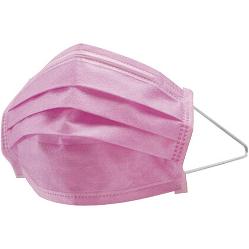 50 pcs Disposable Pink Face Mask Earloop Mouth Cover Anti Dust Face Mouth Respirator Masks